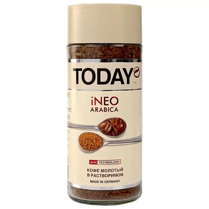 Кофе растворимый Today Ineo Arabica сублимированный