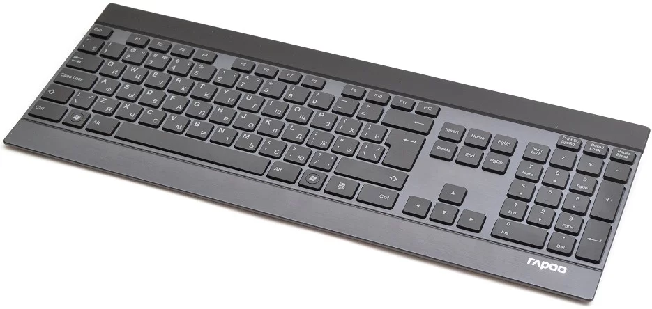 Rapoo Wireless Ultra-slim Touch Keyboard E9270P Black USB