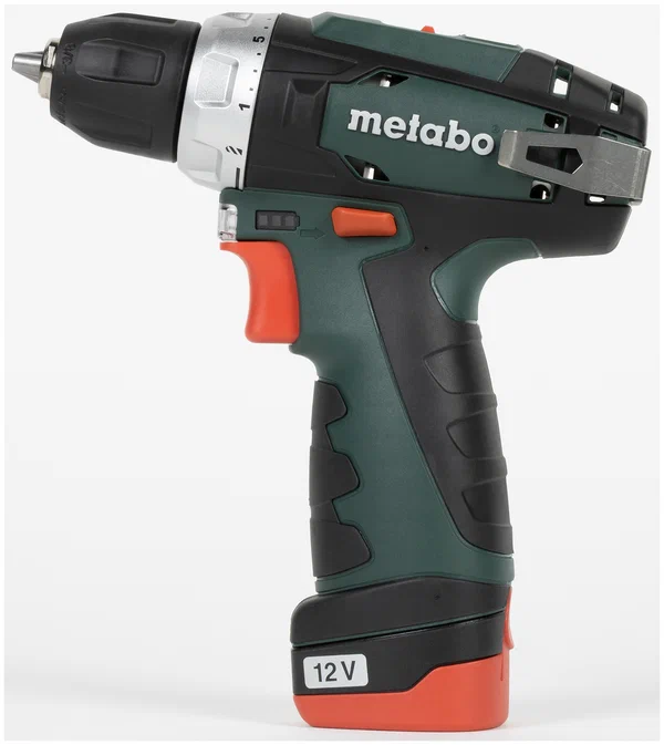 Metabo PowerMaxx BS Basic 12V 600080500 с кейсом, 2 аккумулятора