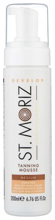 Мусс для автозагара St.Moriz Professional Tanning Mousse Medium