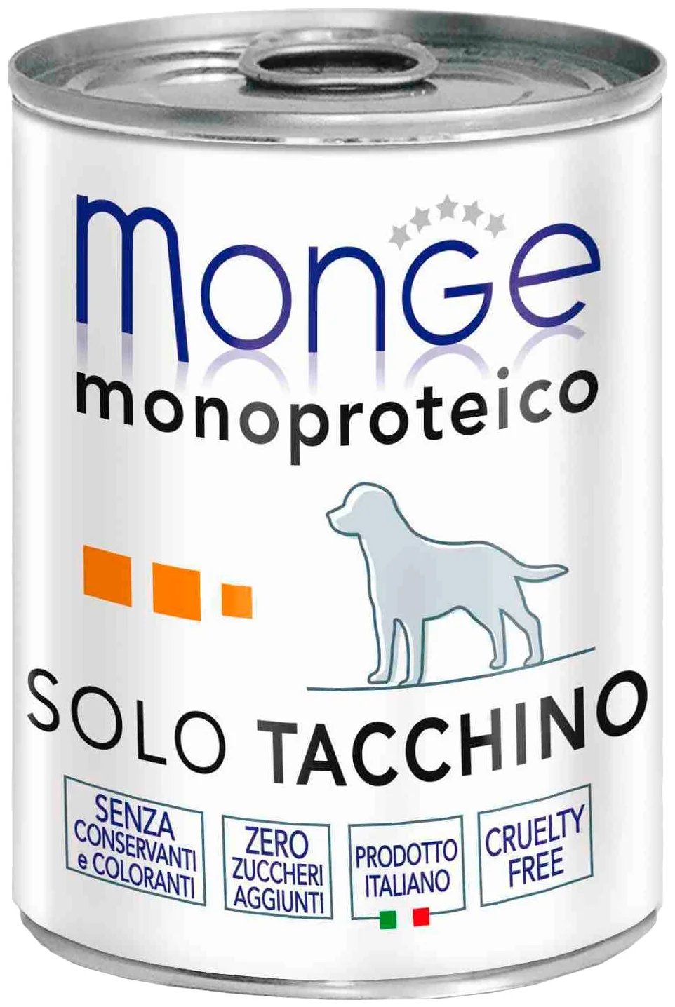 КОРМ MONGE MONOPROTEIN, БЕЗЗЕРНОВОЙ, С ИНДЕЙКОЙ