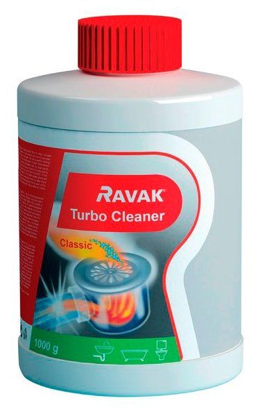 ПОРОШОК ДЛЯ ЧИСТКИ СИФОНОВ ВАНН RAVAK TURBO CLEANER