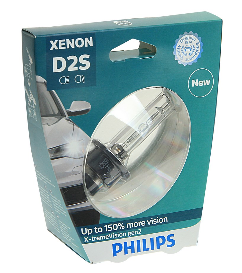 Philips "X-tremeVision gen2", цоколь D2S, 35 Вт