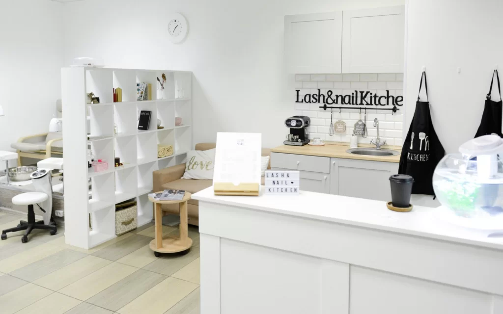 Lash & Nail Kitchen