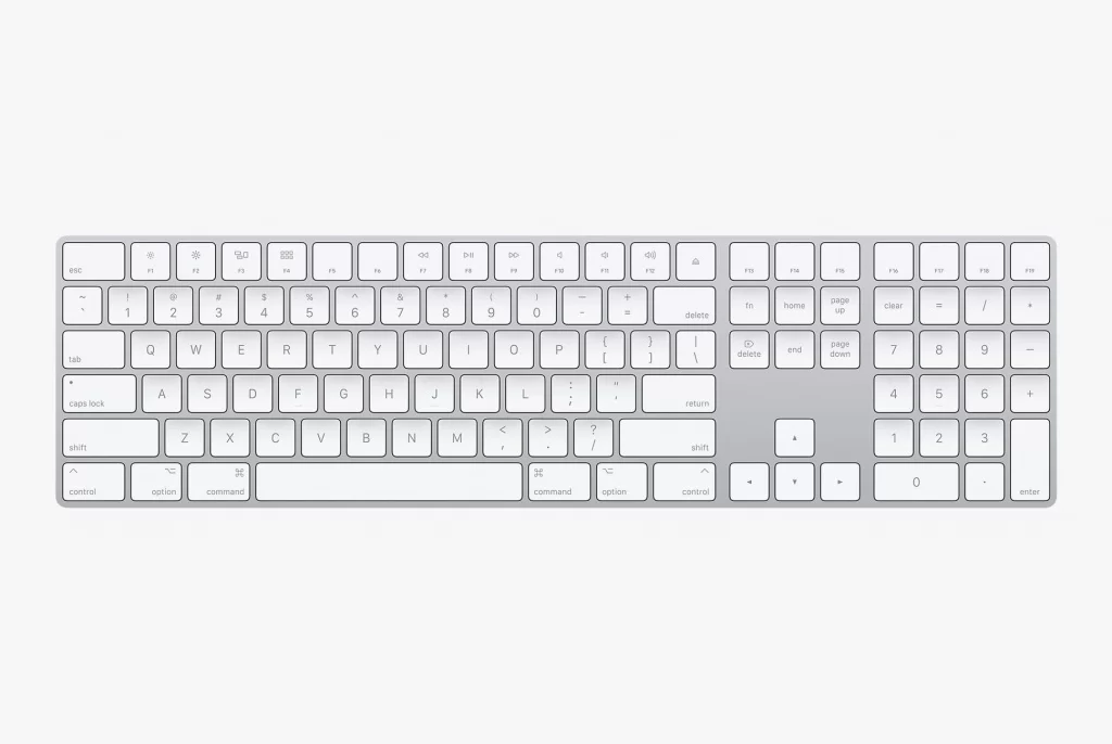 Apple Magic Keyboard With Numeric Keypad