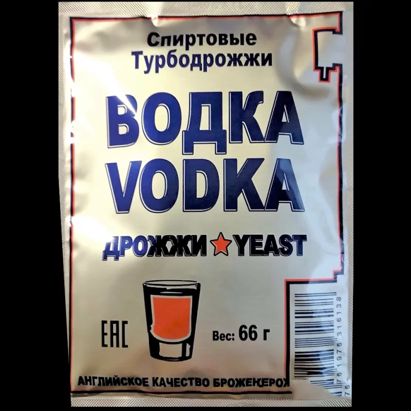 TURBO VODKA, 66 Г