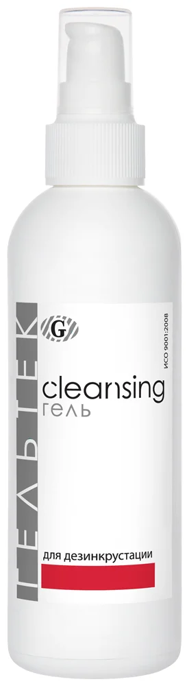 Гель для дезинкрустации, ультразвуковой чистки лица Гельтек Cleansing