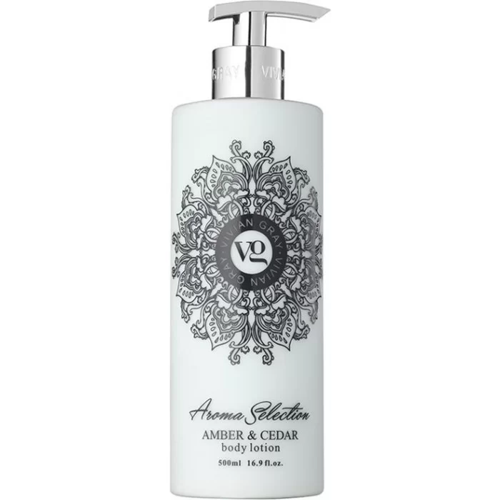 VIVIAN GRAY AROMA SELECTION SHOWER GEL AMBER & CEDAR.webp