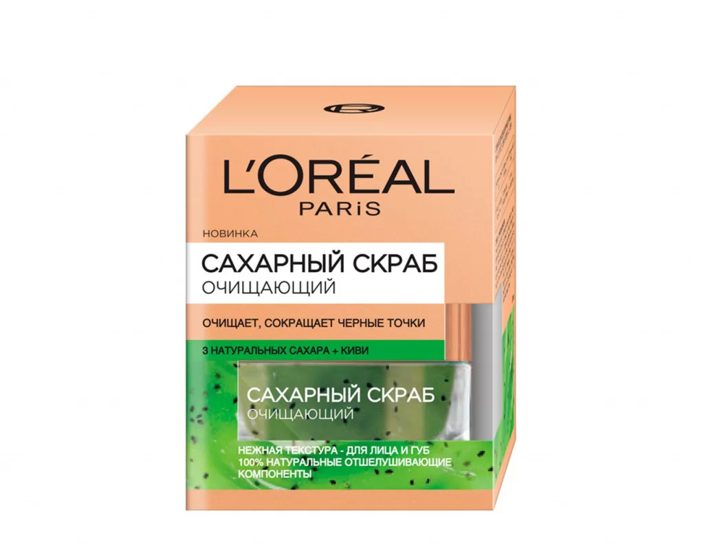 САХАРНЫЙ СКРАБ ОЧИЩАЮЩИЙ LOREAL.webp