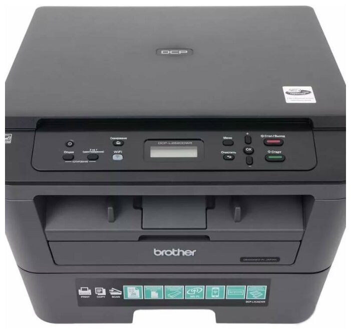 Brother DCP-L2520DWR, черный