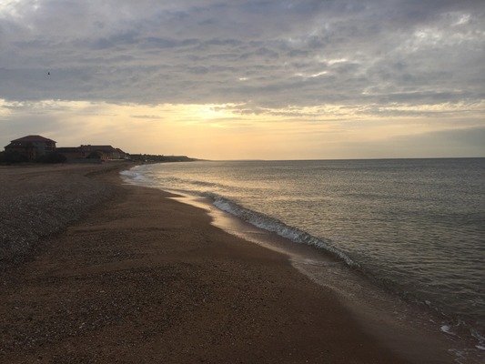 Пляж в пос. Пересыпь 