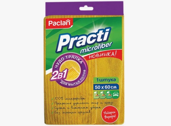 Тряпка для пола Paclan Practi Microfiber