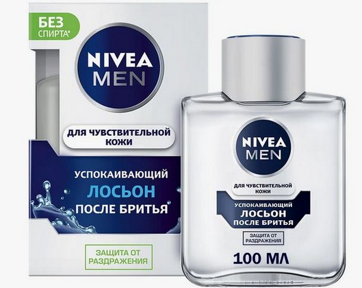 Лосьон после бритья для чувствительной кожи "Успокаивающий" Nivea