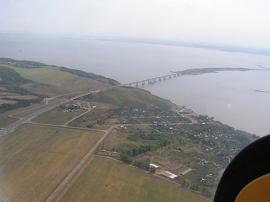 Алексеевский мост через Каму, Россия