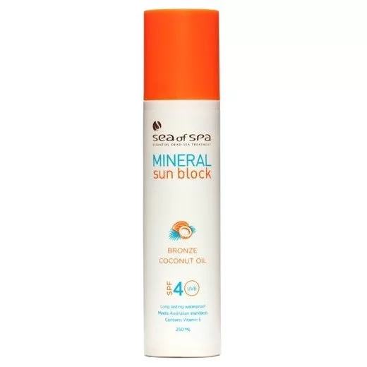 Sea of Spa Mineral Sun Block масло для интенсивного загара Bronze Carrot SPF 4