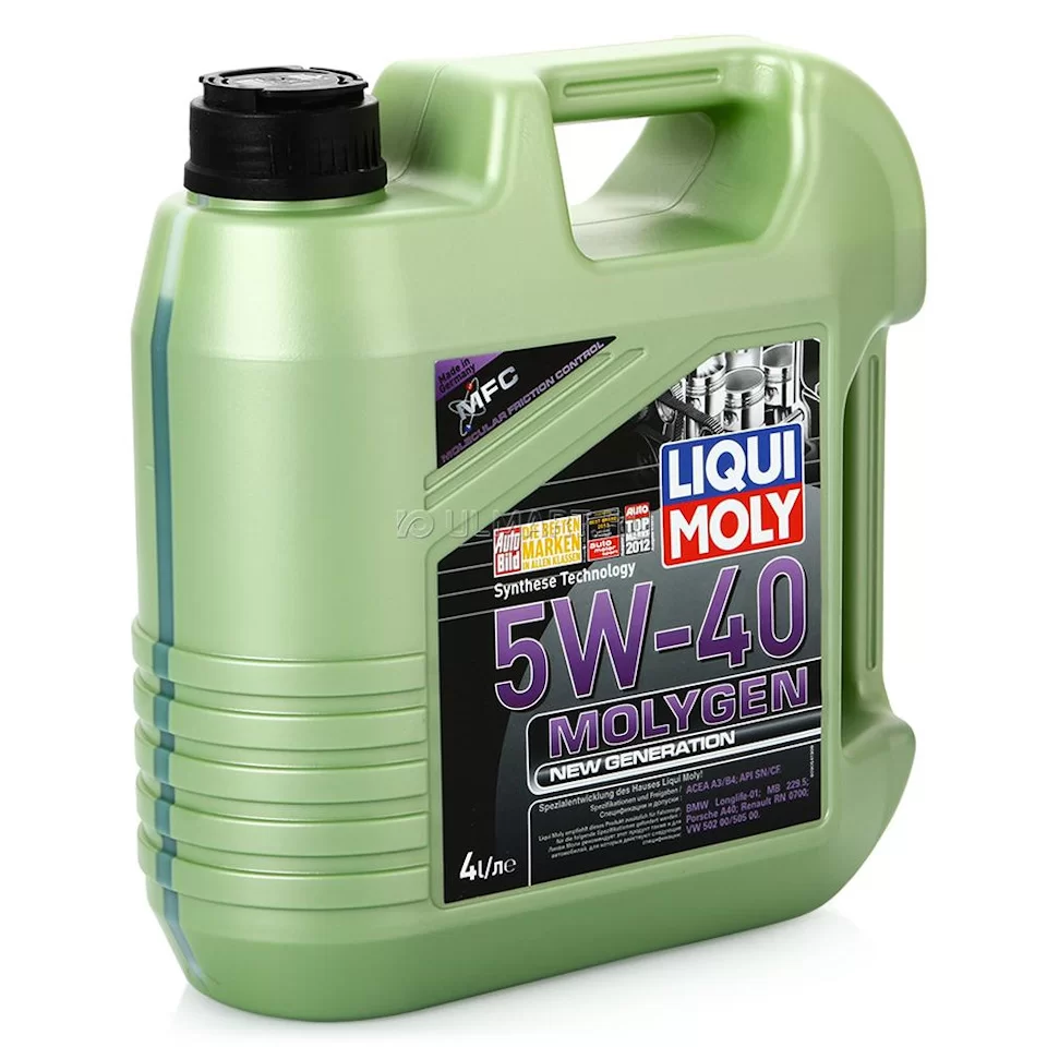 LIQUI MOLY Molygen New Generation 5W-40 4 л