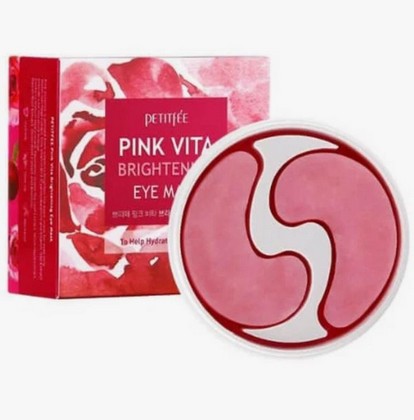 Petitfee Pink Vita Brightening Eye Mask