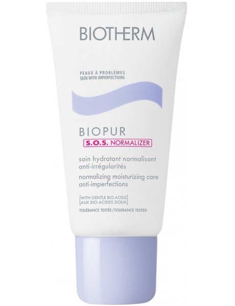 Biopur от BIOTHERM для жирной кожи флюид. Biotherm Biopur S.O.S. Normalizer. Normalizing Moisturizing Care